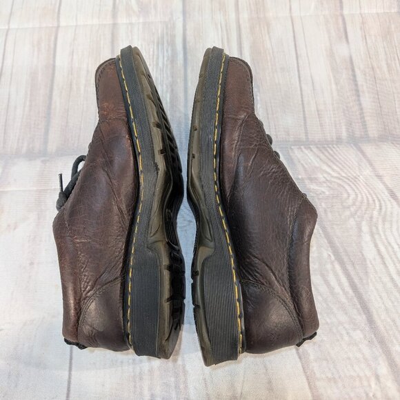 Dr. Martens Vintage Brown Leather Lace-Up Oxford Shoes Men's 12 - Picture 3 of 7